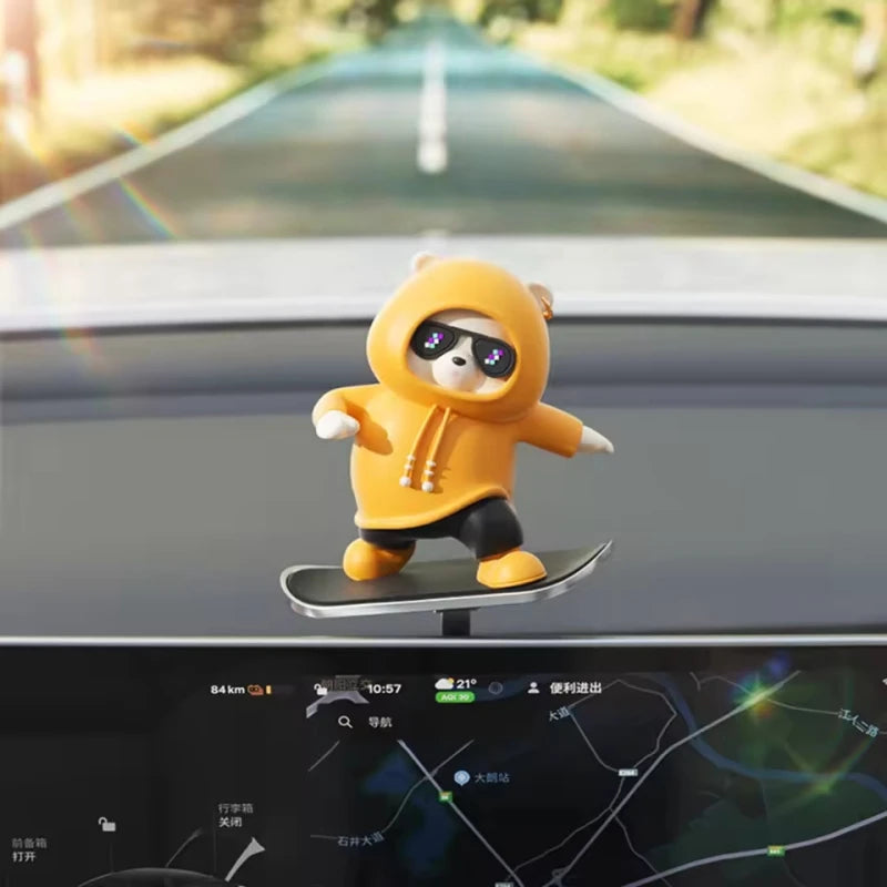 Car Automatic Bear Sliding Skateboard