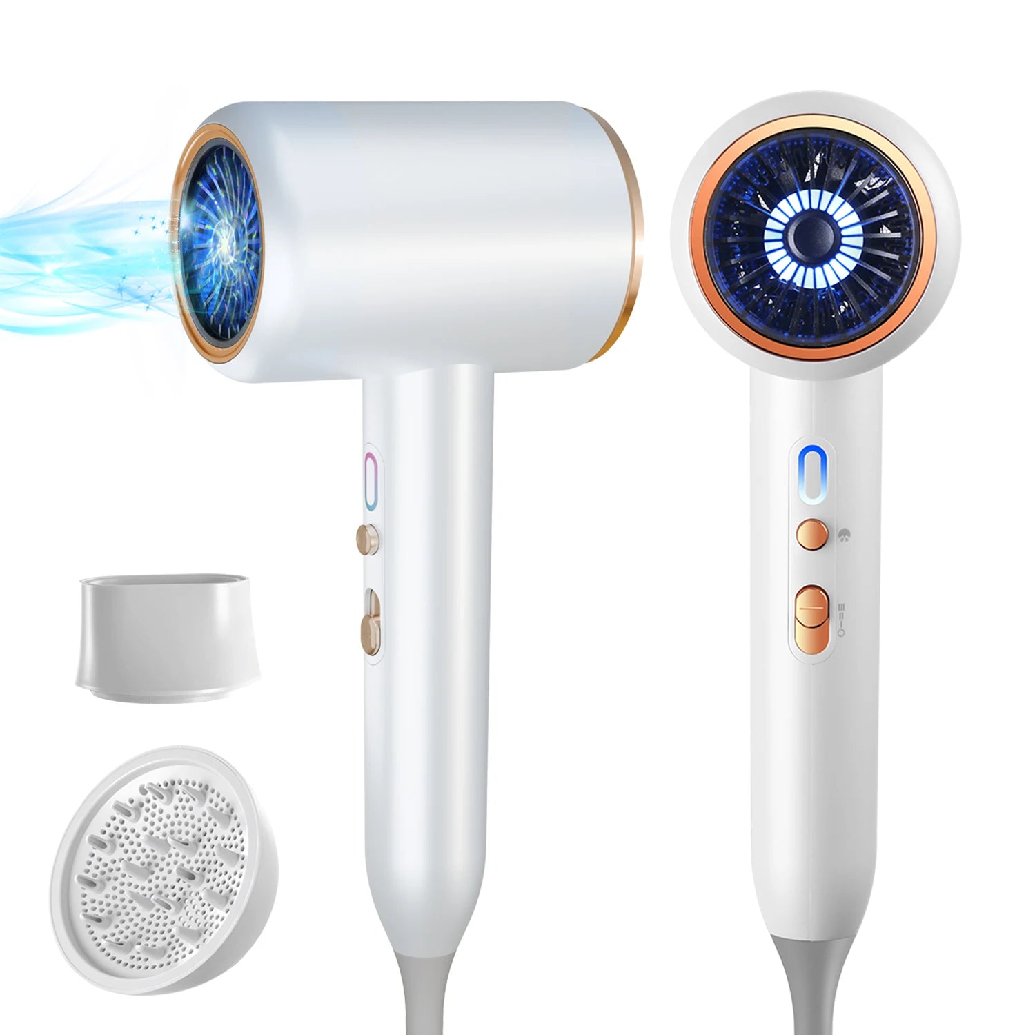 Professional Hair Dryer with Diffuser