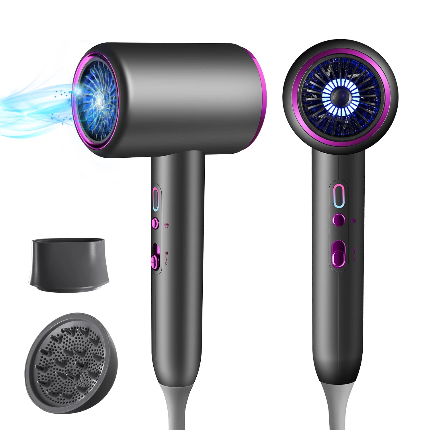 Professional Hair Dryer with Diffuser
