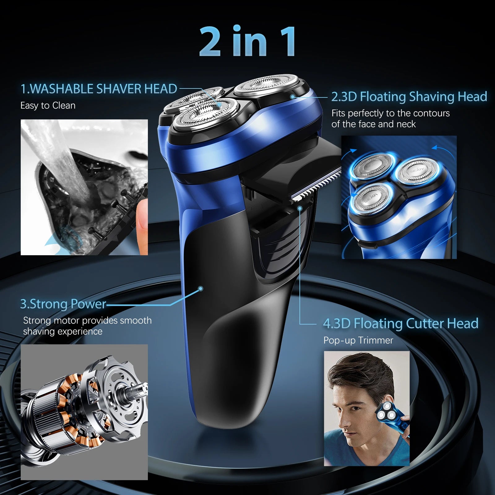 Sejoy™ Electric Razor for Men