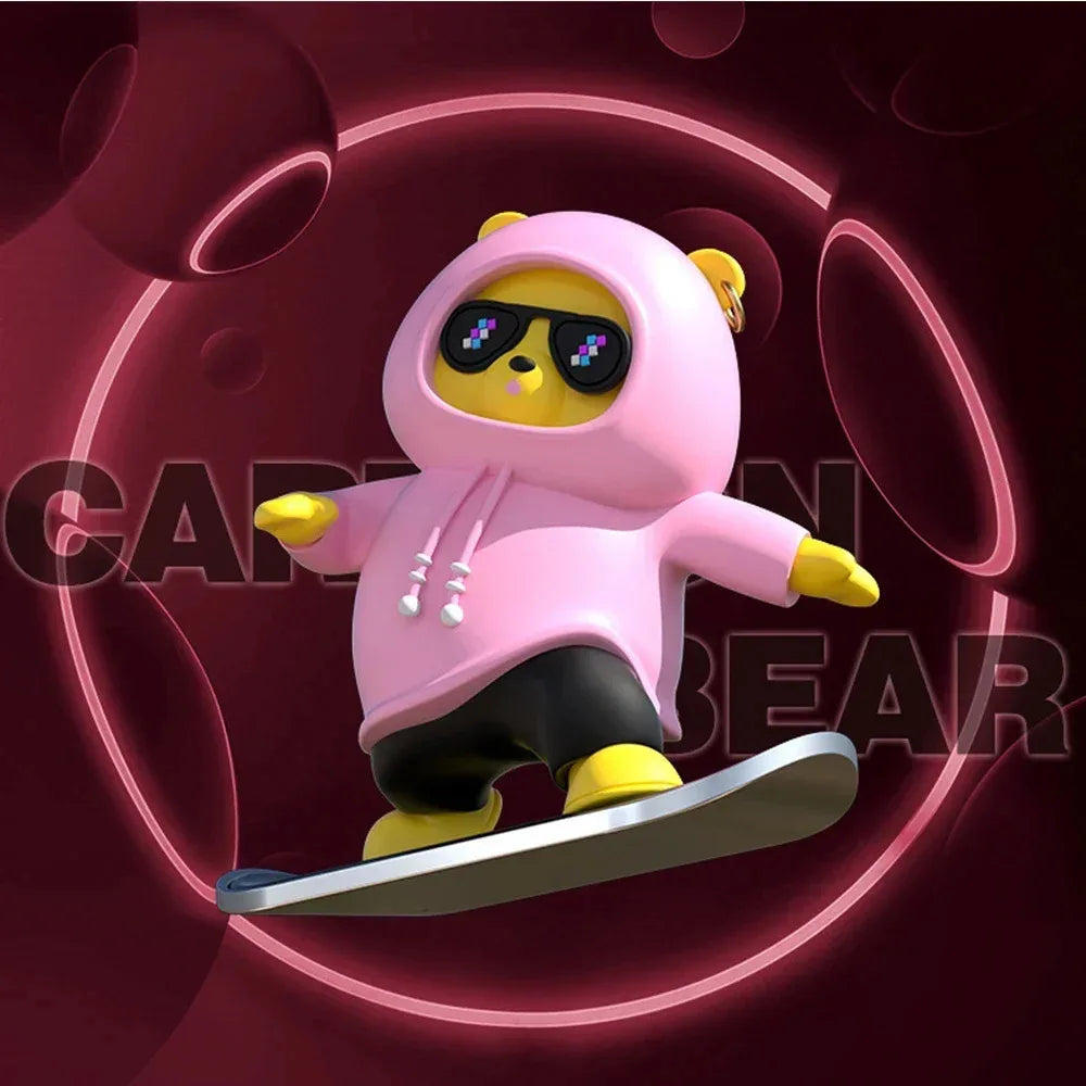 Car Automatic Bear Sliding Skateboard
