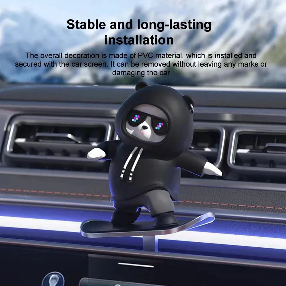 Car Automatic Bear Sliding Skateboard