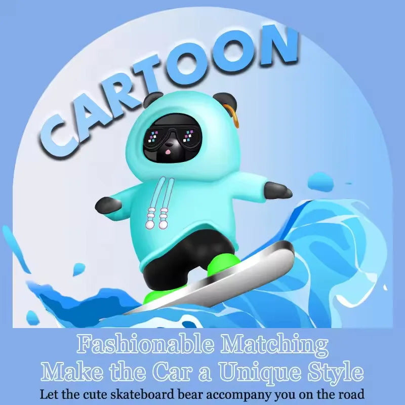 Car Automatic Bear Sliding Skateboard