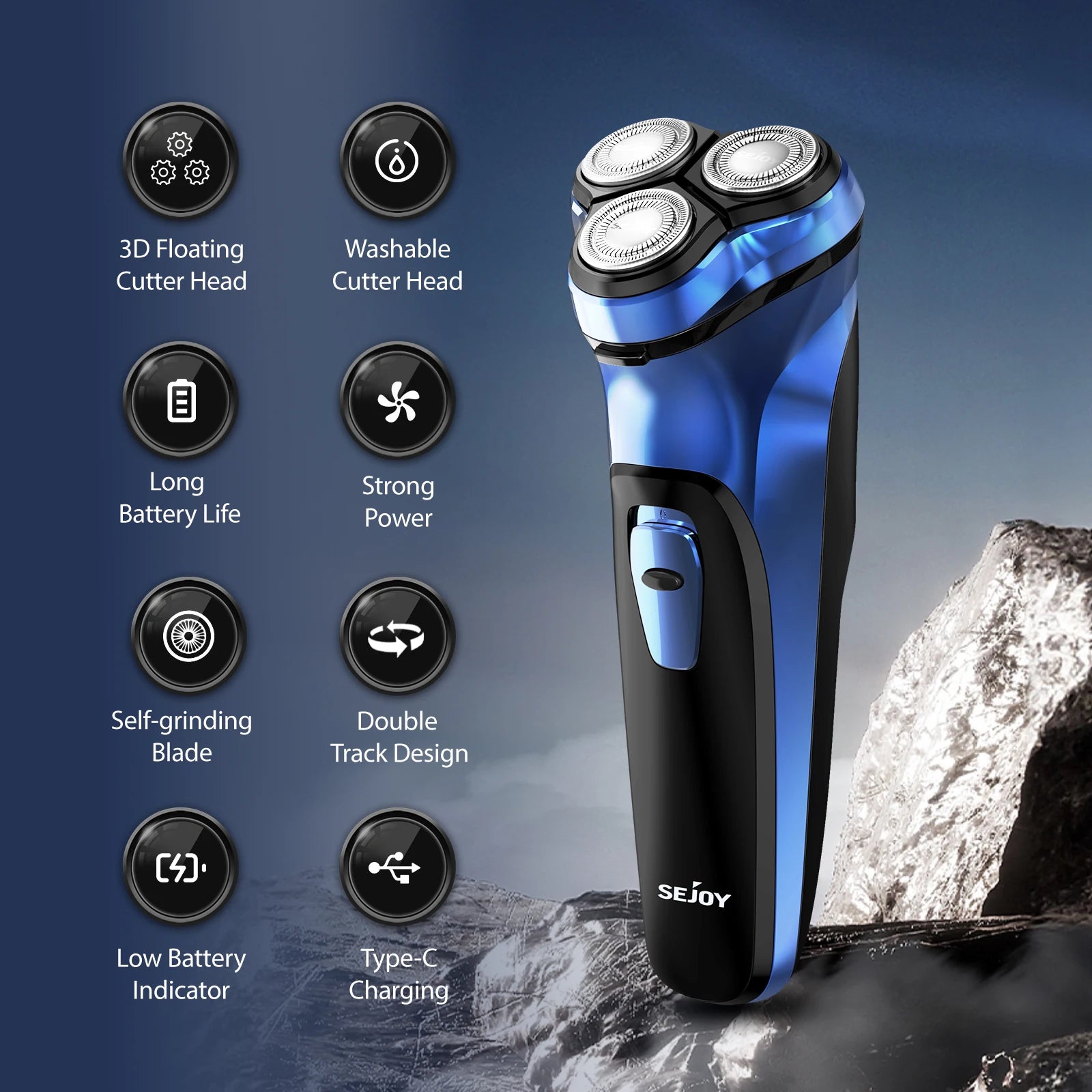 Sejoy™ Electric Razor for Men