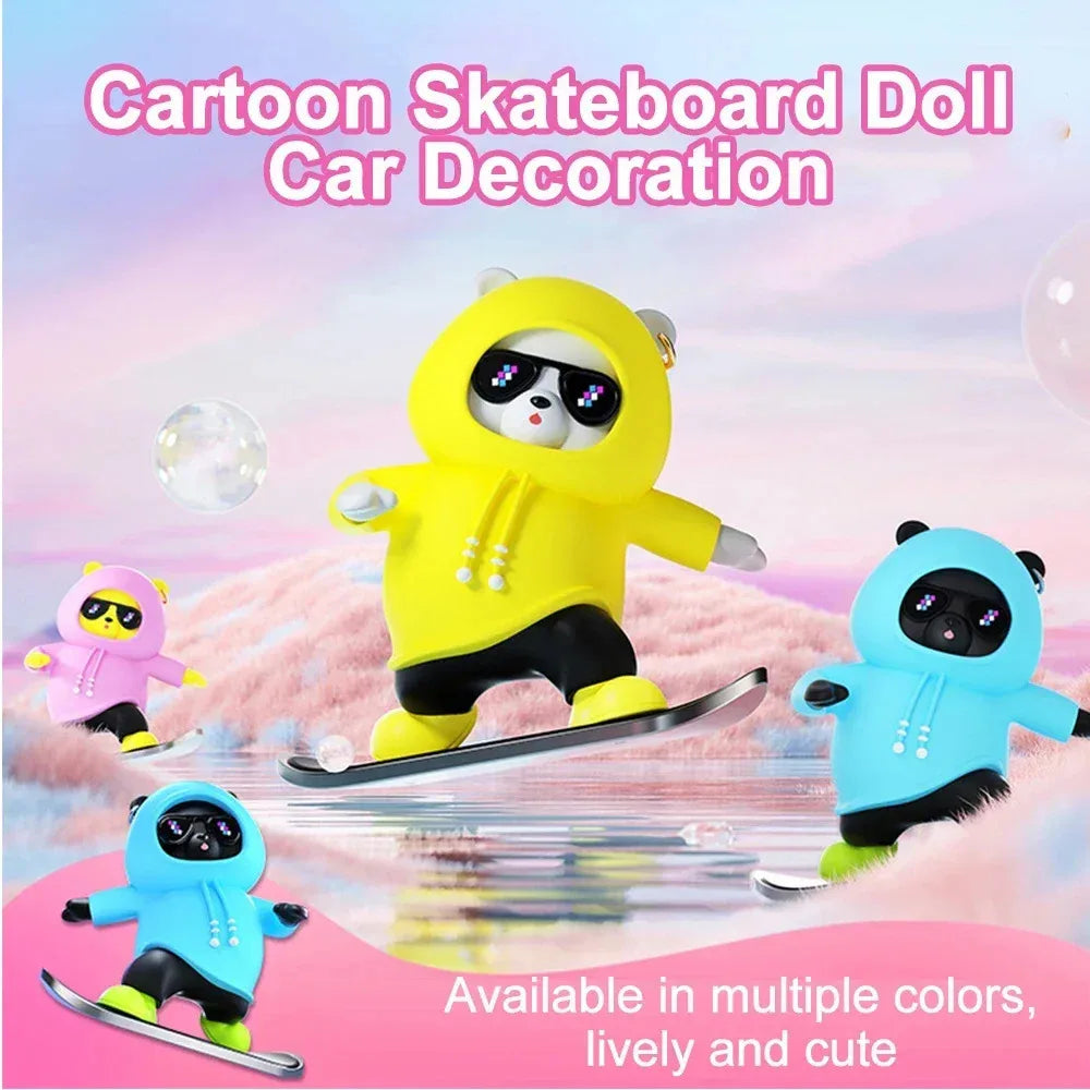Car Automatic Bear Sliding Skateboard