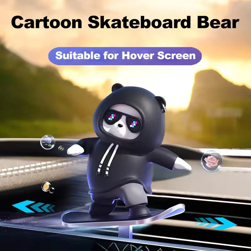 Car Automatic Bear Sliding Skateboard