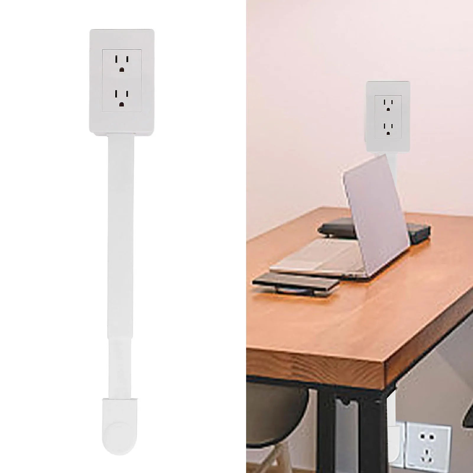 Rotatable Power Socket Expander