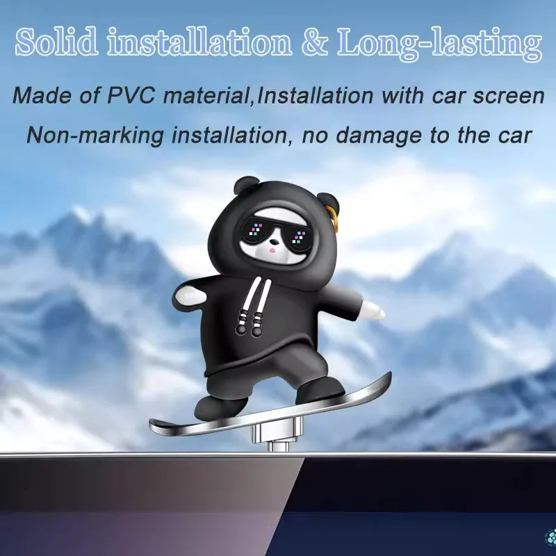 Car Automatic Bear Sliding Skateboard