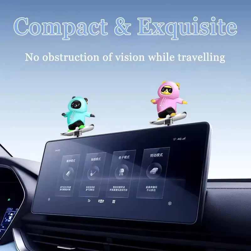 Car Automatic Bear Sliding Skateboard