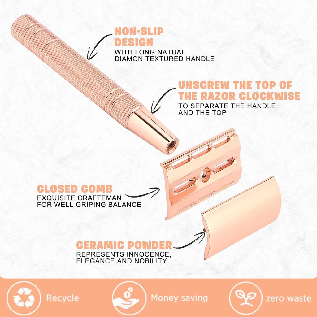 Double Edge Safety Razor for Women