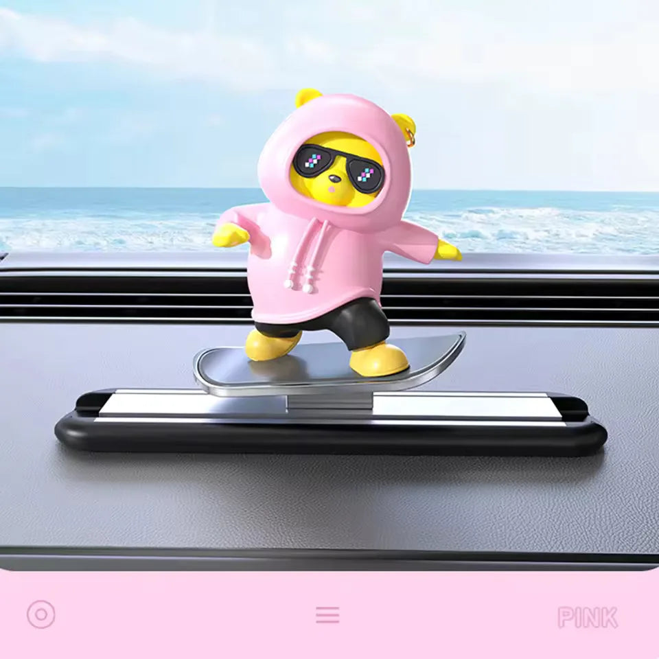 Car Automatic Bear Sliding Skateboard