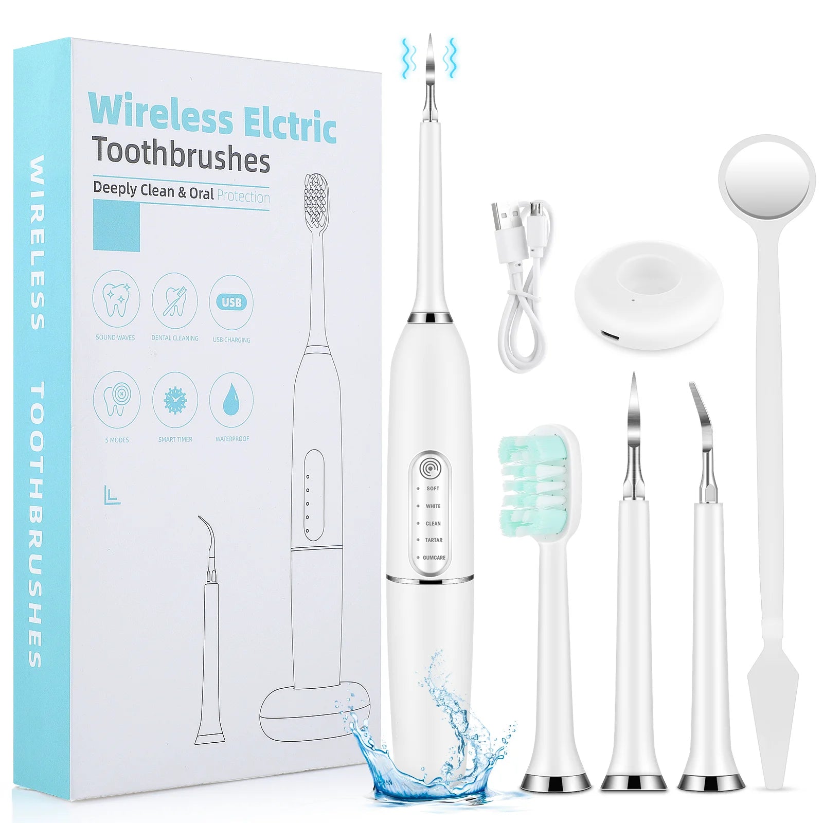 Ultrasonic Electric Toothbrush