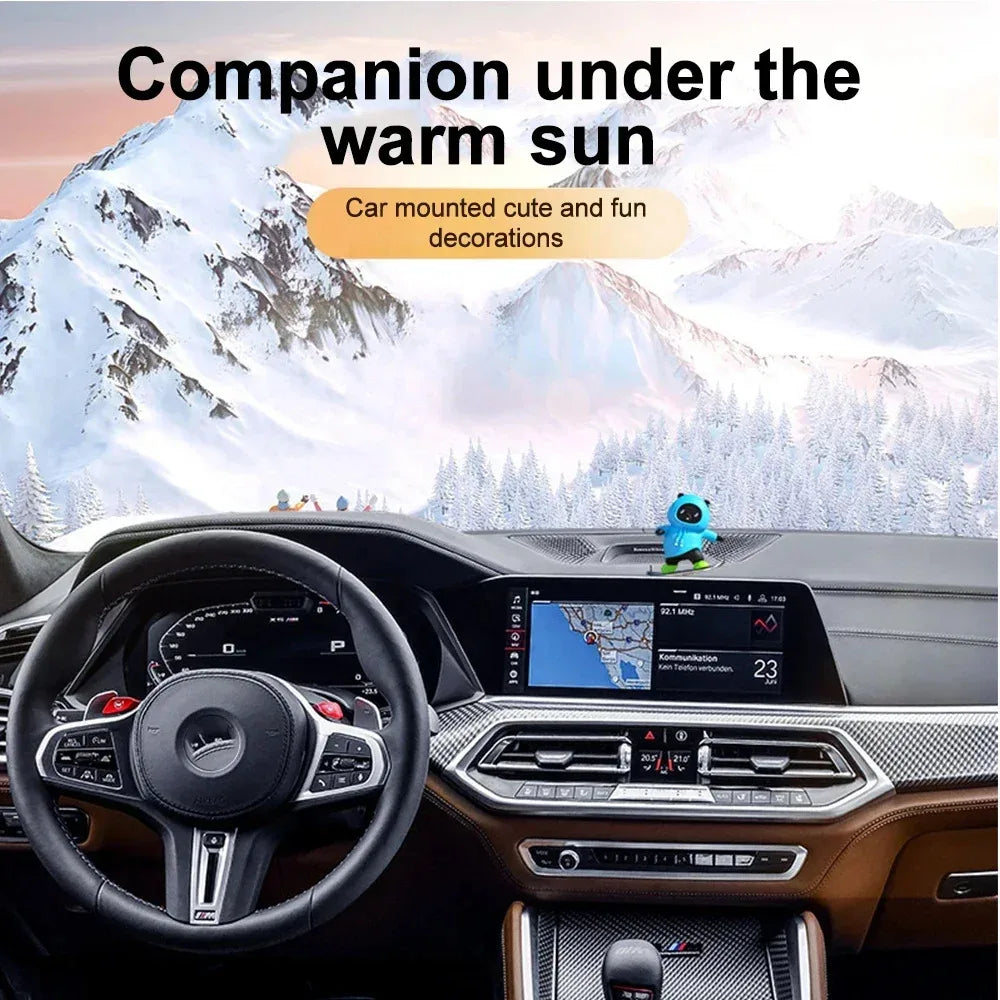Car Automatic Bear Sliding Skateboard